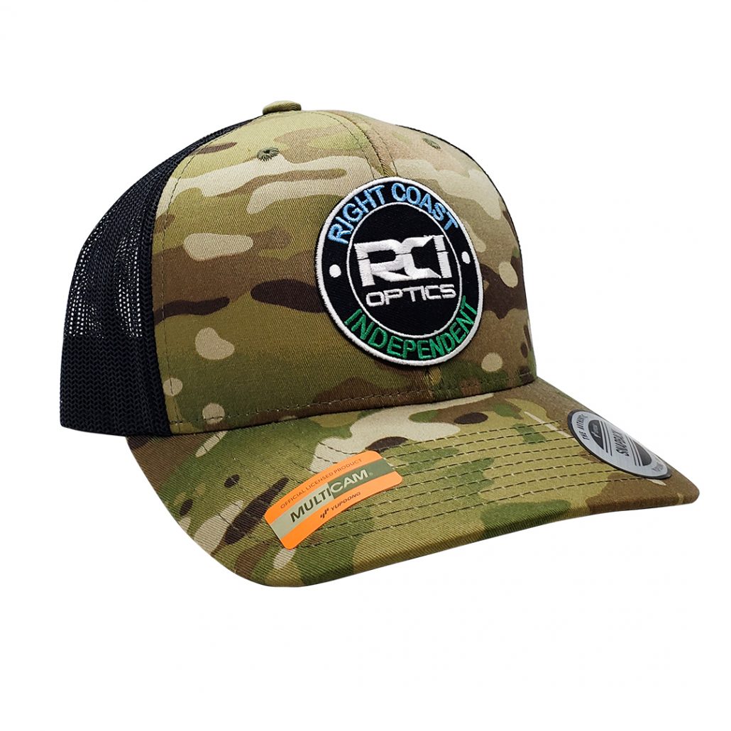 6606TMC MEDALLION TRUCKER TAN MULTI CAMO / MESH SNAP - RCI Optics